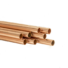 C1100 C12200 Copper Steel Tube 1/4'' 3/8'' 1/2'' 3/4'' For Air Conditioner Mill Polished