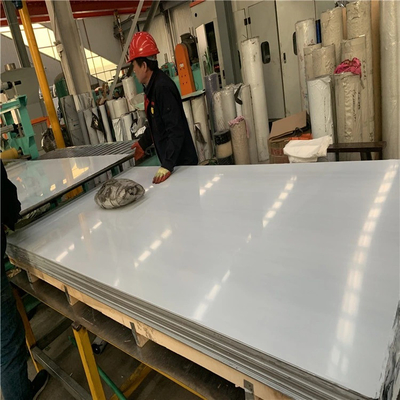 Bright Milling Stainless Steel Sheet 0.12 - 4.0mm 304 321 202 BA 2B Surface