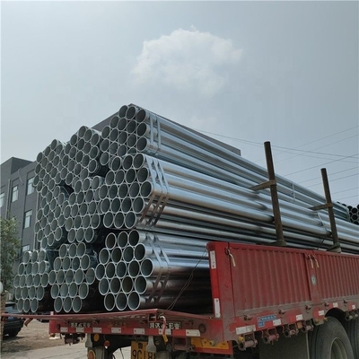 GB Hollow Section Galvanized Steel Pipe Tube 30mm Hot Dipped Round Non Oiled