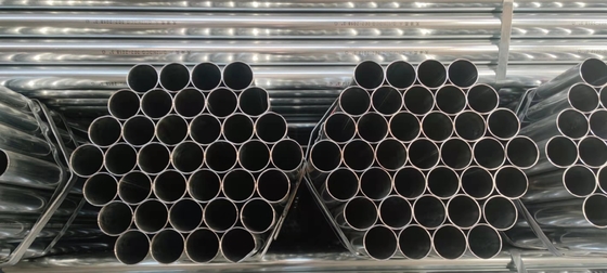 100mm Round Galvanized Steel Pipe ISO 9001/ BV Certified ASTM A653