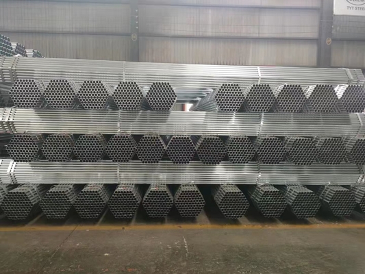 100mm Outer Diameter Galvanized Tubing With Threaded Ends