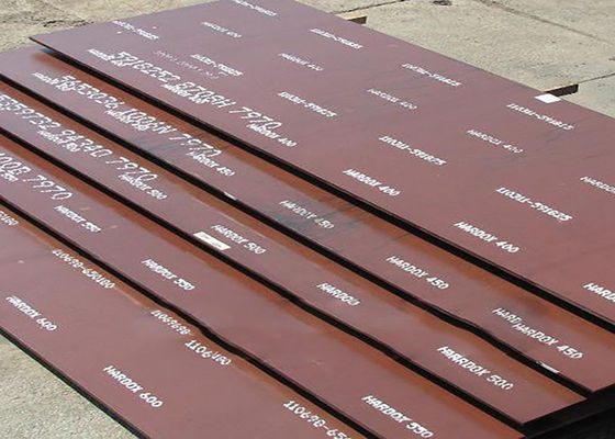 SSAB Rectangular  400 Wear Resistant Steel Plates BHN 2.0mm - 8.0mm