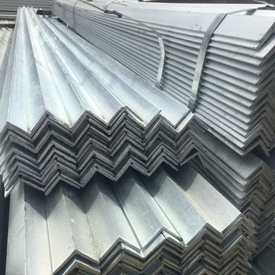 Q195 Hot Dip Galvanized Profiles Unequal Equal Angle Steel For Industry