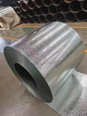 Hot Dipped Galvanized Steel Coils Outer Diameter 1000-1500mm Color Coated
