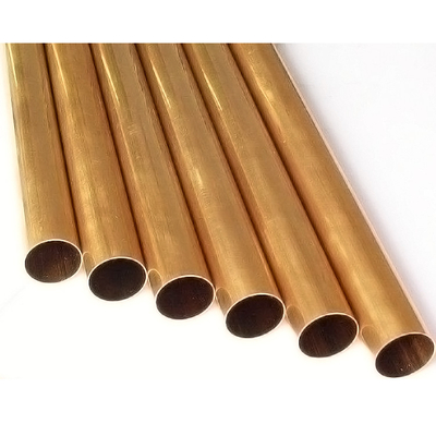 Grade Brass Copper Material Seamless 3/8'' Brass Copper H62/H68 Copper Tube Soft Mirror Customized Large Stock