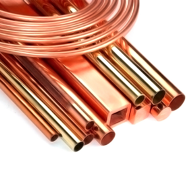 Hot Sale Red Copper C11000/T2/Cu-ETP Pure Copper Pipe 8mm diameter for Air Condition Or Refrigerator